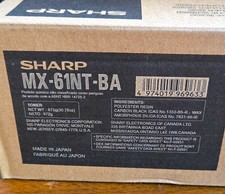 Sharp MX-61NT-BA Black Genuine/Original Laser Toner Cartridge for Sharp picture