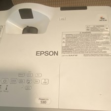 Epson PowerLite 530 Desktop Projector 3LCD Display Technology HDMI White picture