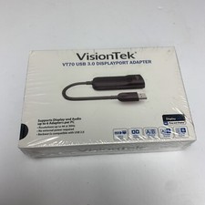 Visiontek VT70 USB 3.0 to DisplayPort Adapter New Sealed picture