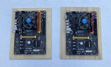 (2) BIOSTAR TB250-BTC Motherboard Lot w/ Intel CPU + G.SKILL Ripjaws V DDR4 (2x) picture