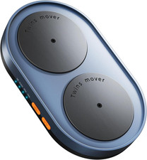 Dual Turntable Mouse Mover, Turbo 3 Mouse Jiggler with Adjustable Intervals, On/ picture