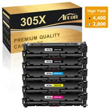 5PK CE410A Toner Set For HP 305A LaserJet Pro 400 Color M451dn M451dw MFP M475dw picture
