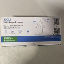 Paleoer RPT-004 300Mbps Wi-Fi Repeater Router AP Bridge 2.4GHz WPS Ext Antennas picture