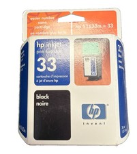 HP 33 Black Inkjet Print Cartridge 51633M picture