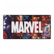 Marvel Spider-Verse Collage Logo Movie Logo Mouse Pad Desk Mats picture