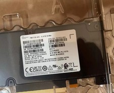 HPE Samsung PM1735 6.4TB SSD  MZPLJ6T4HALA -00AH3 PCIE 4.0 NVME picture