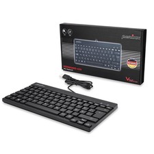 Perixx PERIBOARD-426 DE Wired USB Mini Keyboard with Flat Keys Q ~D~ picture