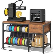 3D Printer Stand with Filament Storage – Heavy Duty Metal 3D Printer Table with picture