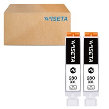 2 Pack Compatible PGI-280XXL PGBK Black Ink Replacement for 280 PIXMA Printer picture