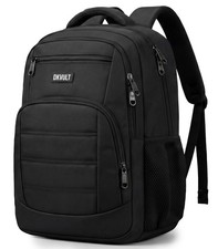 DKVULT Black Backpack for Men, School Backpacks Teen 15.6 Inch, picture