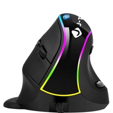 Wired Vertical Usb Mouse With Rgb Up To 3200Dpi Ergonomic picture