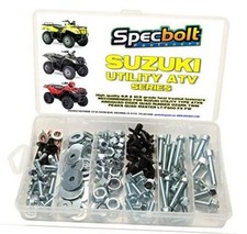 120pc Specbolt Suzuki Utility ATV Bolt Kit for Maintenance & Restoration OEM picture