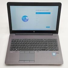 HP ZBook 15 G4 Laptop i7 7820HQ 2.90GHZ 15.6