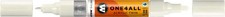 MOLOTOW ONE4ALL Acrylic Twin Pump Marker, 1.5mm and 4mm Nibs, Nature White, 1... picture