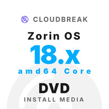Zorin OS 18.x amd64 Core Bootable/Live Install DVD NEW picture