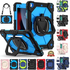 Kids-Proof Stand Case Cover For iPad 6th 7th 8th 9th 10th 11th Gen Pro 11