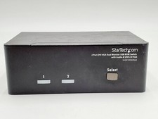 StarTech.com 2 Port DVI VGA Dual Monitor USB KVM Switch W/ Audio SV231DDVDUA picture