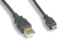 Micro-B USB-A Cable 6FT D2 MicroB picture