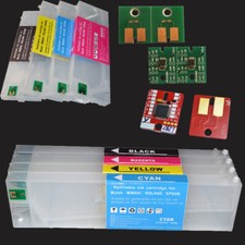 4color/set Refillable cartridge with Permanent ARC chip for Roland ECO-SOL MAX2 picture