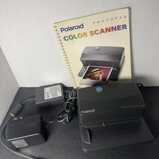 Vintage Polaroid PhotoPad 2400MAC Color Scanner 1625616 Apple Mac Untested Rare picture