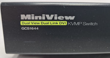 IOGEAR GCS1644 4-Port Dual View Dual-Link DVI KVMP Switch Audio W/Power Supply picture