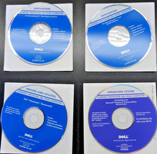 Four (4) Dell Application Disk / Reinstalling / Misc. Contents picture