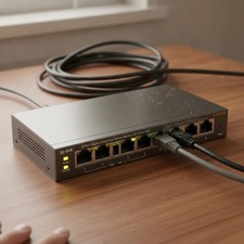 TL-SG108PE V3 | Efficient 8-Port Gigabit PoE Switch - Easy Management & Support picture
