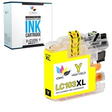 CMYi Compatible Black and Color Ink Lot fits Brother LC103XL picture