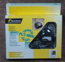 VTG 1995 Fellowes Desktop Computer Mouse Kit Serial PS/2 NOS 99860 Windows 95 picture