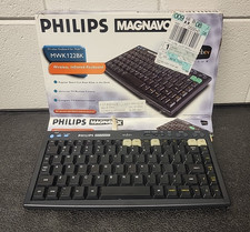 Philips Magnavox Webtv Plus MWK122BK Wireless MSN WebTV Keyboard Untested picture