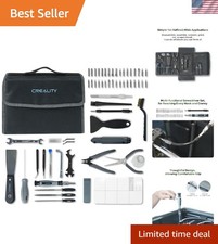 Complete 74-Piece Creality 3D Printer Toolkit with Nozzle Cleaners & Storage Bag picture