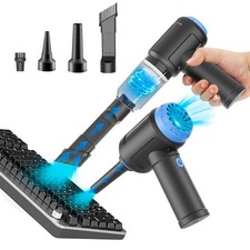 Meudeen Air Duster - Computer Vacuum Cleaner - for Keyboard Cleaning - Cordle... picture