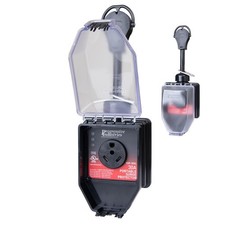 Progressive Industries Surge Protector 30 Amp, Portable with Cover, SSP-30XL picture
