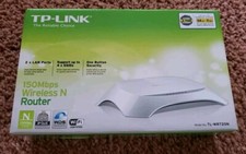 TP-Link 150 Mbps 2-Port Wireless N Wi-Fi Router White Model TL-WR720N picture