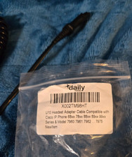 U10 QD cable 26716-01 for Cisco Plantronics Headset Users replacement cord  picture