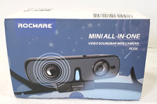 ROCWARE RC08 Mini All-in-One Video Camera Computer Confrencing Gaming Soundbar picture