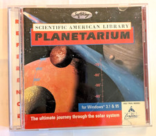 Planetarium: Scientific American Library CD (1996, Microsoft Windows 95) Planets picture