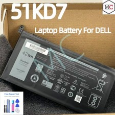 51KD7 New Dell Chromebook 3100 3189 Replacement Battery Generic 3 Cell 42 Wh picture