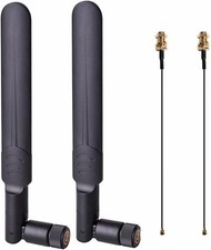 2 x 8dBi Dual Band WiFi RP-SMA Antennas + 15CM Pigtail Cable for Enhanced Range picture