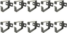 10 Pack Server Rack Cable Management D-Ring Hooks Cord Organizer Ring Set picture