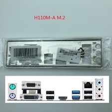 Original For Asus H110M-A M.2 Shield I/O IO Rear Baffle Backplate Motherboard picture