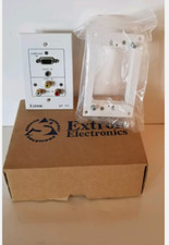 Extron Wall Plate WP 170 #60-429-22 VGA DB15 HD15 3.5mm Stereo Composite RCA BNC picture
