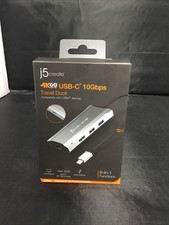 Genuine J5create 4K60 Elite USB-C 10 Gbps Travel Dock (JCD392) picture