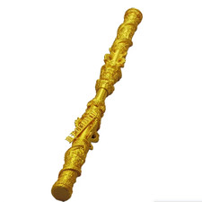 3D printed golden staff - 90cm long, extendable and swivelable figurine picture