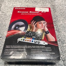 Diamond Xtreme Sound 7.1 Bit Sound Card Enhanced Audio Games Music NEW picture