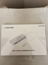 new Lention Rose Gold USB-c To USB-A  SD Cardreader Adapter For Macbook  picture
