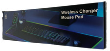 Wireless Charger Mouse Pad HD69 with Phone Stand, Large Home Gaming Desk Mat picture