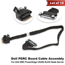 Lot 10 Dell EMC PowerEdge C6420 Server Midplane Linking PERC Board Cable 8WD2X picture