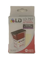 LD-797 Universal Ink Fluorescent Red 797 M Pitney Bowes Mailstation 2 Exp 2014 picture