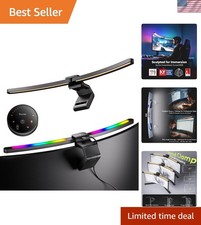 Curved Monitor Light Bar 15 RGB Backlight for 34